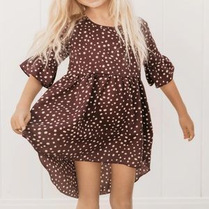 Baileys blossom maroon dress